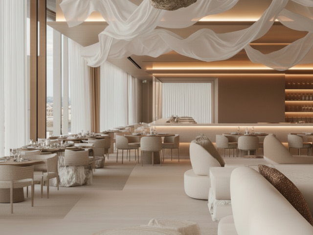 Luma-banquette seating-restaurant-Space-design